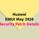 Huawei EMUI May 2024 Patch details