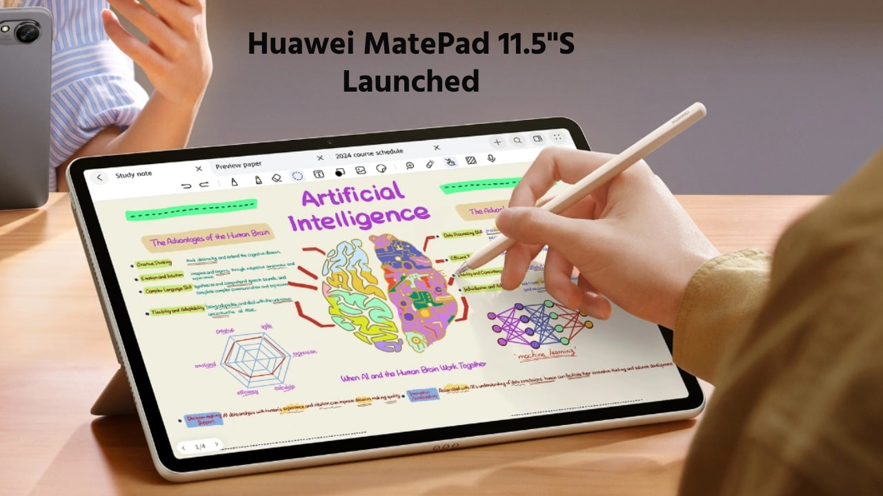 Huawei MatePad 11.5"S launched