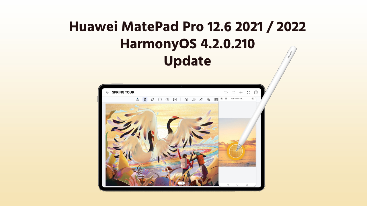 HarmonyOS 4.2.0.210 MatePad 12.6 GoPaint