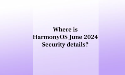 Huawei HarmonyOS June 2024 security