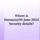 Huawei HarmonyOS June 2024 security