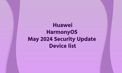 Huawei HarmonyOS May 2024 security update device list