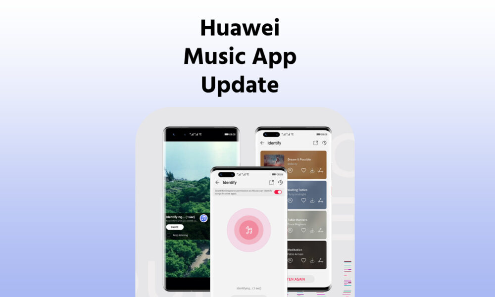 Huawei Music app June 2024 update