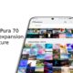 Huawei Pura 70 AI image feature